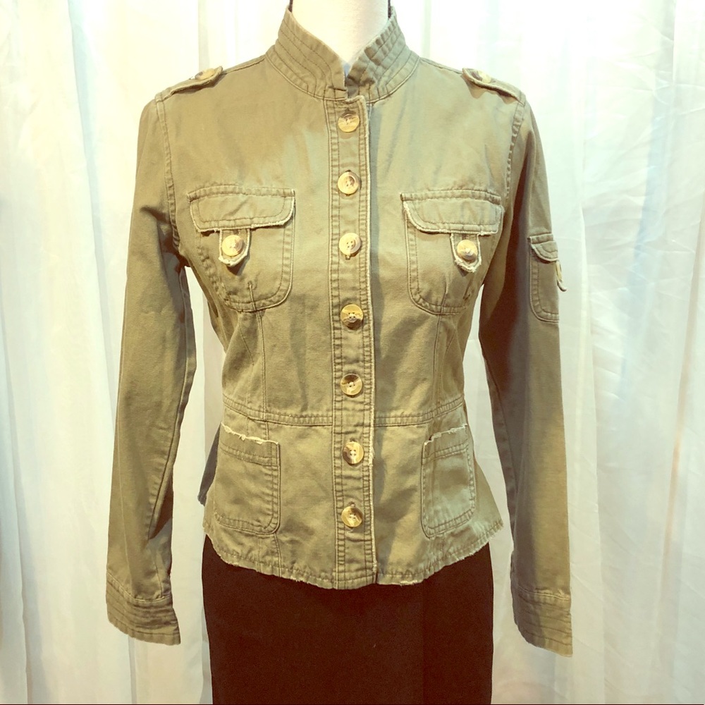 Jordache Junior’s Military Style Blazer/Jacket